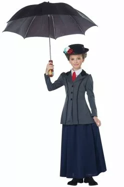 English Nanny Child Costume -Men's Costumes Sales 00618