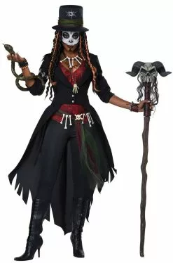 Voodoo Magic Halloween Womens Costume