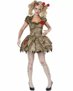 Voodoo Doll Halloween Womens Costume