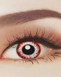 Crazy Lens Infected White Contact Lenses