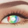 Crazy Lens Rainbow Contact Lenses -Men's Costumes Sales 11049