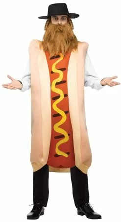 Hot Dog Funny Food Mens Costume -Men's Costumes Sales 112444 1