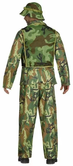 Authentic Special Forces Army Mens Costume 7 Authentic Special Forces Army Mens Costume -Men's Costumes Sales 113044back
