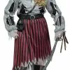 Zombie Pirate Halloween Plus Womens Costume