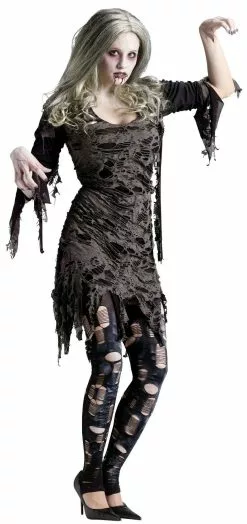 Living Dead Zombie Womens Costume