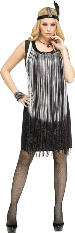 Fringe Flirty Flapper Womens Costume -Men's Costumes Sales 124384sl 1