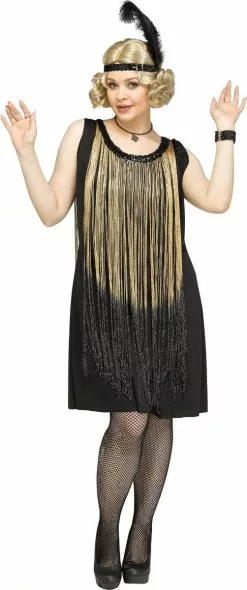 Fringe Flirty Flapper Womens Costume -Men's Costumes Sales 124385gd 1