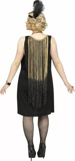Fringe Flirty Flapper Womens Costume -Men's Costumes Sales 124385gdback 1