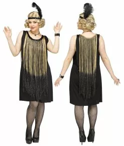 Fringe Flirty Flapper Womens Costume -Men's Costumes Sales 124385gdboth