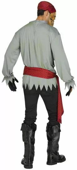 Skeleton Pirate Mens Halloween Costume 9 Skeleton Pirate Mens Halloween Costume -Men's Costumes Sales 132464back