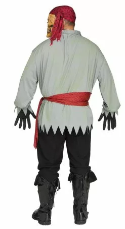 Skeleton Pirate Mens Halloween Costume