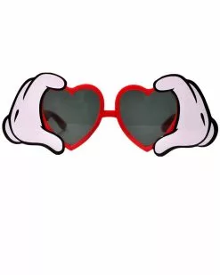 Hearts With Hands Costume Glasses