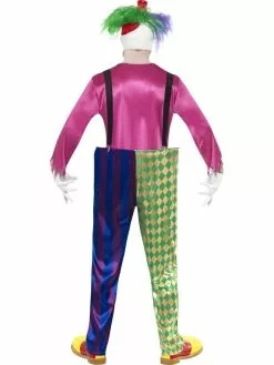 Kolourful Killer Clown Halloween Mens Costume -Men's Costumes Sales 21623 b