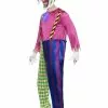 Kolourful Killer Clown Halloween Mens Costume