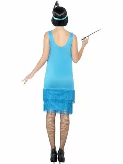 Flirty Flapper Blue 1920s Womens Costume -Men's Costumes Sales 22418 b 1