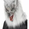 Silver Halloween Werewolf Mask -Men's Costumes Sales 25564