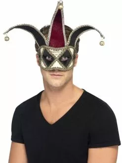 Gothic Venetian Harlequin Eye Mask -Men's Costumes Sales 27653