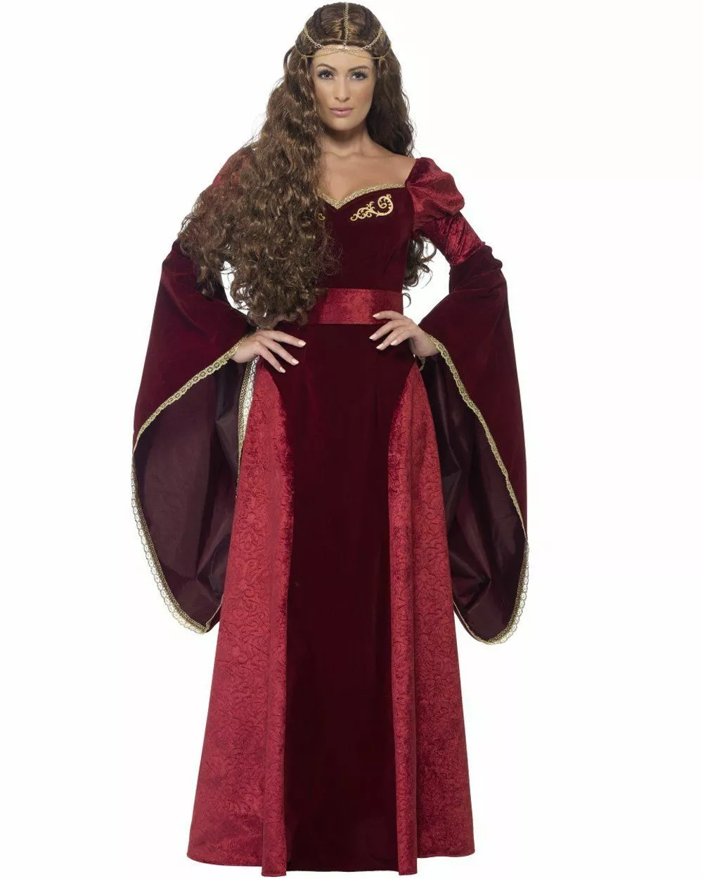 Medieval Queen Womens Costume 3 Medieval Queen Womens Costume