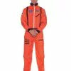 Astronaut Orange Mens Costume