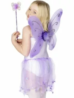 Purple Butterfly Fairy Wings