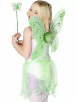 Green Butterfly Fairy Wings