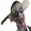 Zombie Kitchen Knife Through Head Accessory -Men's Costumes Sales 3726