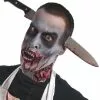 Zombie Kitchen Knife Through Head Accessory