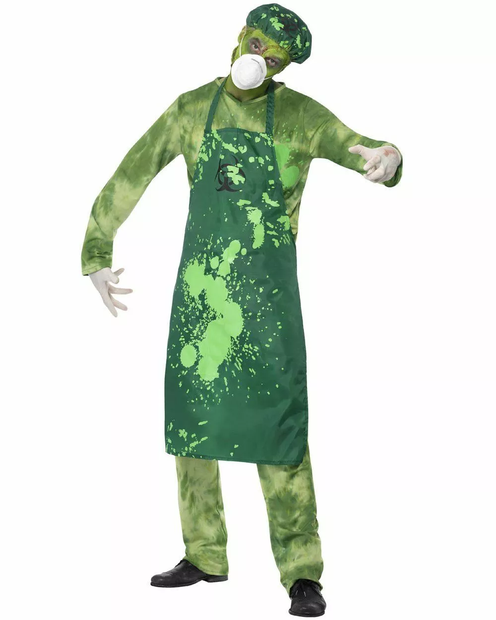 Biohazard Lab Surgeon Mens Costume 5 Biohazard Lab Surgeon Mens Costume - Image 3