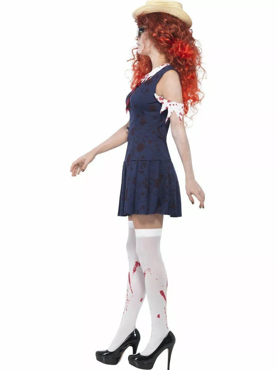High School College Zombie Womens Costume 5 High School College Zombie Womens Costume - Image 3