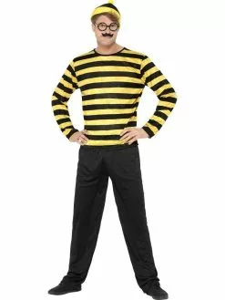 Where's Wally Odlaw Mens Costume