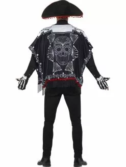 Day Of Dead Mexican Bandit Poncho Costume -Men's Costumes Sales 41587 b