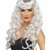 White Siren Costume Womens Wig -Men's Costumes Sales 42269 siren white long wig 1