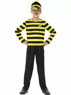 Where's Wally Odlaw Boys Costume -Men's Costumes Sales 42976