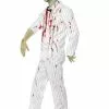 White Gangster Zombie Halloween Mens Costume -Men's Costumes Sales 43042 s