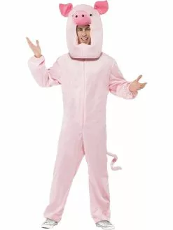 Pig Animal Onesies Costume Jumpsuit -Men's Costumes Sales 43814