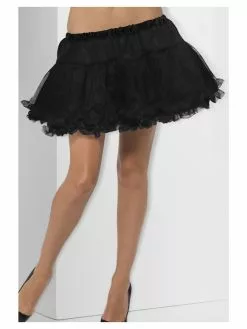 Fever Black Petticoat With Satin Band