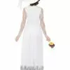White Day Of Dead Skeleton Bride Womens Costume -Men's Costumes Sales 44657 b
