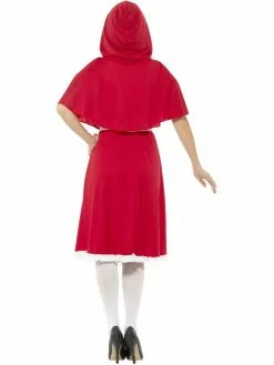 Red Riding Hood Longer Length Womens Costume -Men's Costumes Sales 44686 b