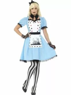 Deluxe Tea Party Alice Womens Costume