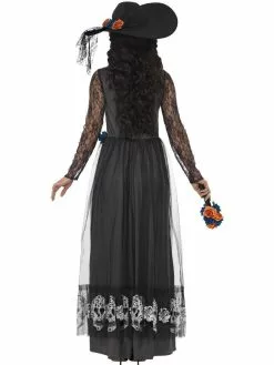 Black Day Of Dead Skeleton Bride Womens Costume -Men's Costumes Sales 44944 b