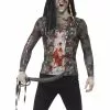 Zombie Pirate Mens T-Shirt Costume -Men's Costumes Sales 45564