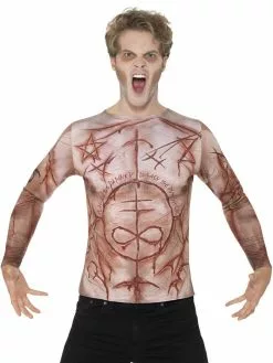 Mutilated Skin T-Shirt Mens Costume