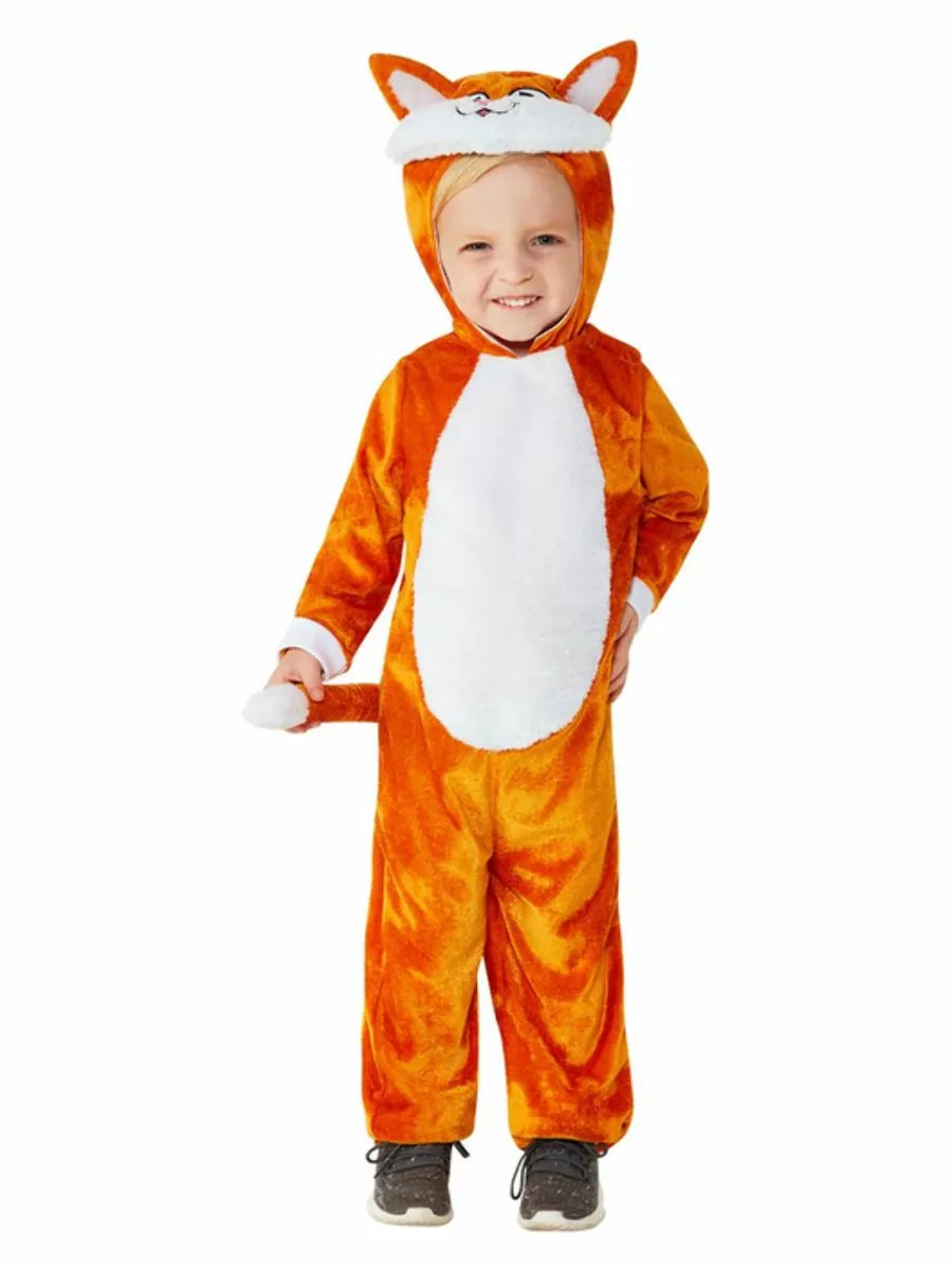 Toddler Cat Jumpsuit Costume 4 Toddler Cat Jumpsuit Costume - Image 2