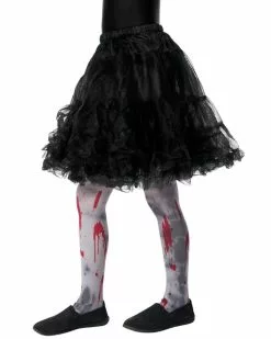 Child Zombie Dirt Tights Stockings