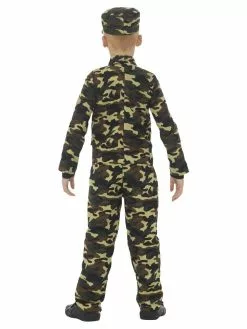 Camouflage Military Boy Costume -Men's Costumes Sales 48209 b