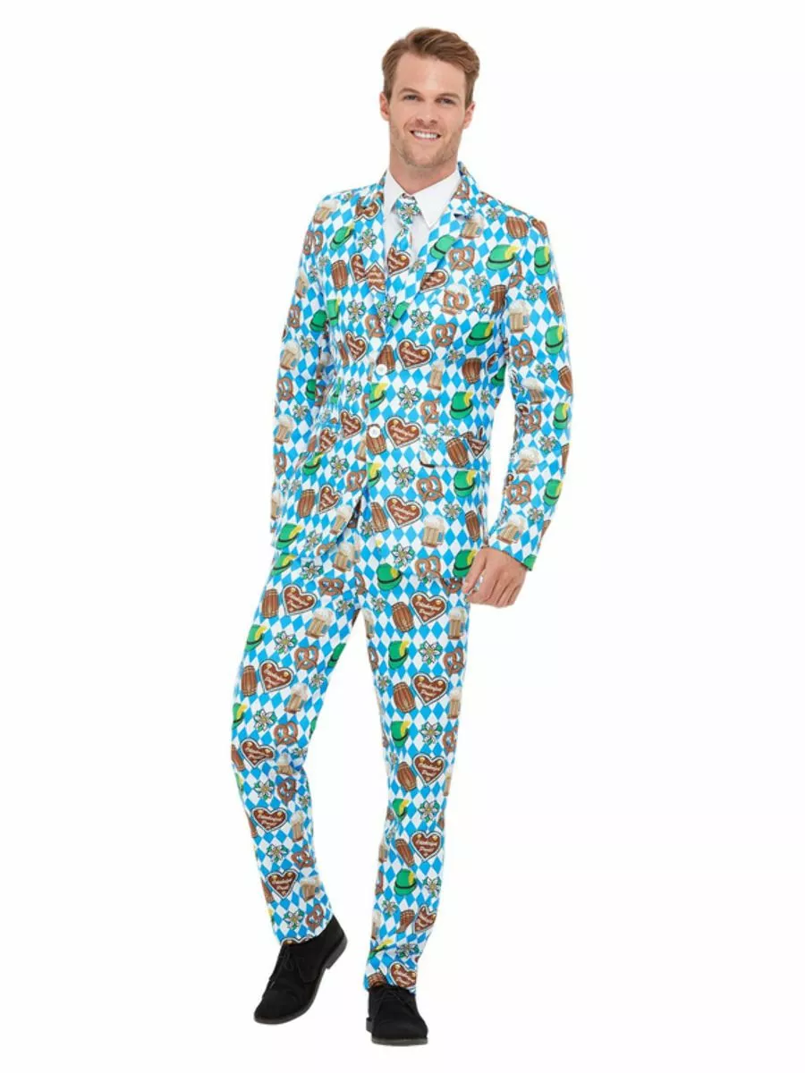 Deluxe Oktoberfest Suit Mens Costume 3 Deluxe Oktoberfest Suit Mens Costume