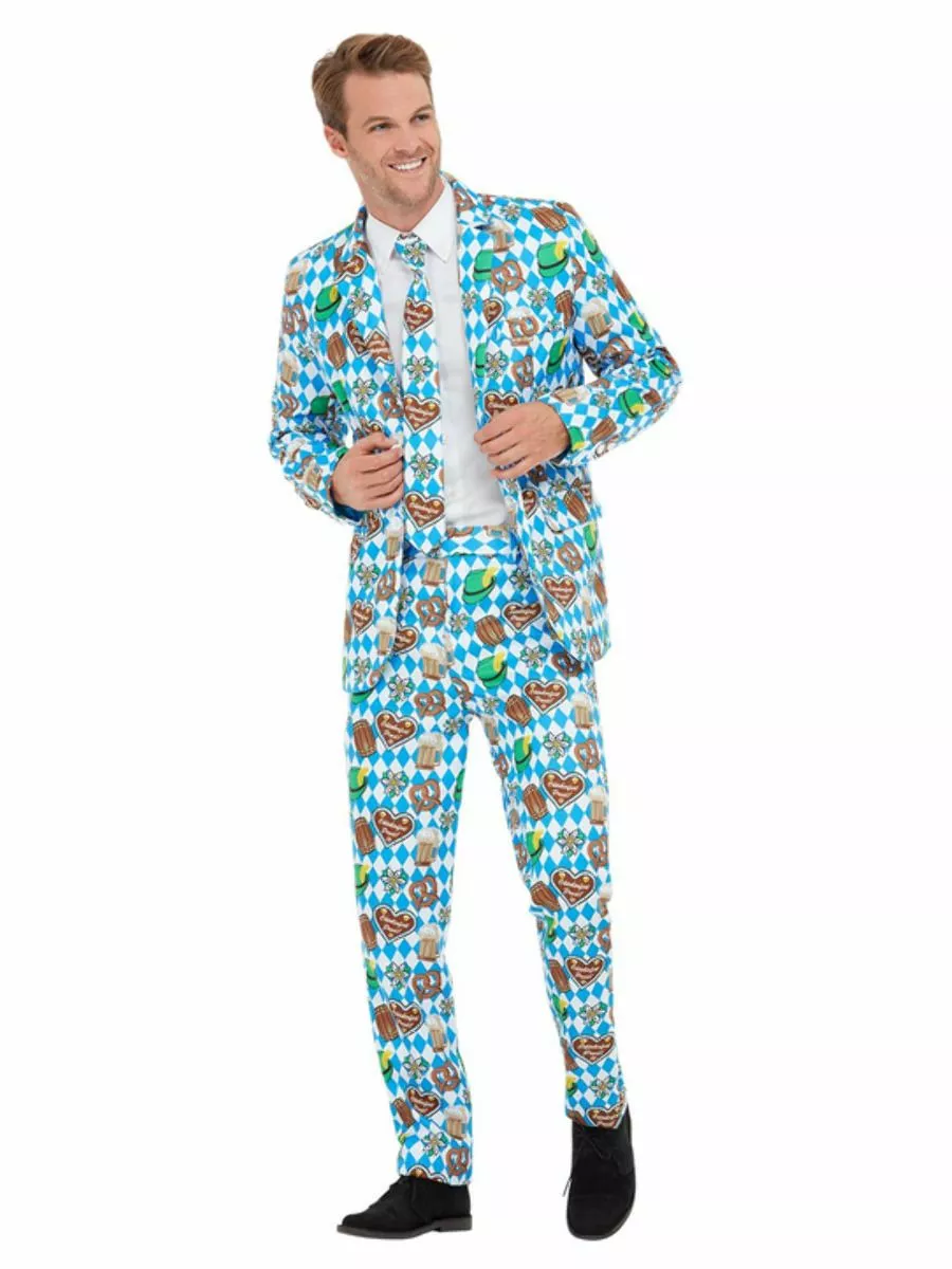 Deluxe Oktoberfest Suit Mens Costume 4 Deluxe Oktoberfest Suit Mens Costume - Image 2