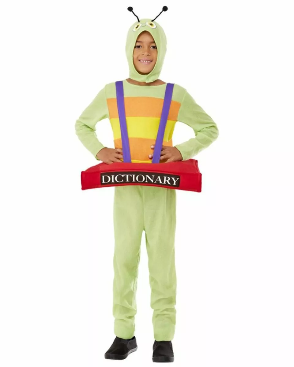 Book Worm Book Week Child Costume 3 Book Worm Book Week Child Costume