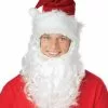 Santa Hat With Attached Beard