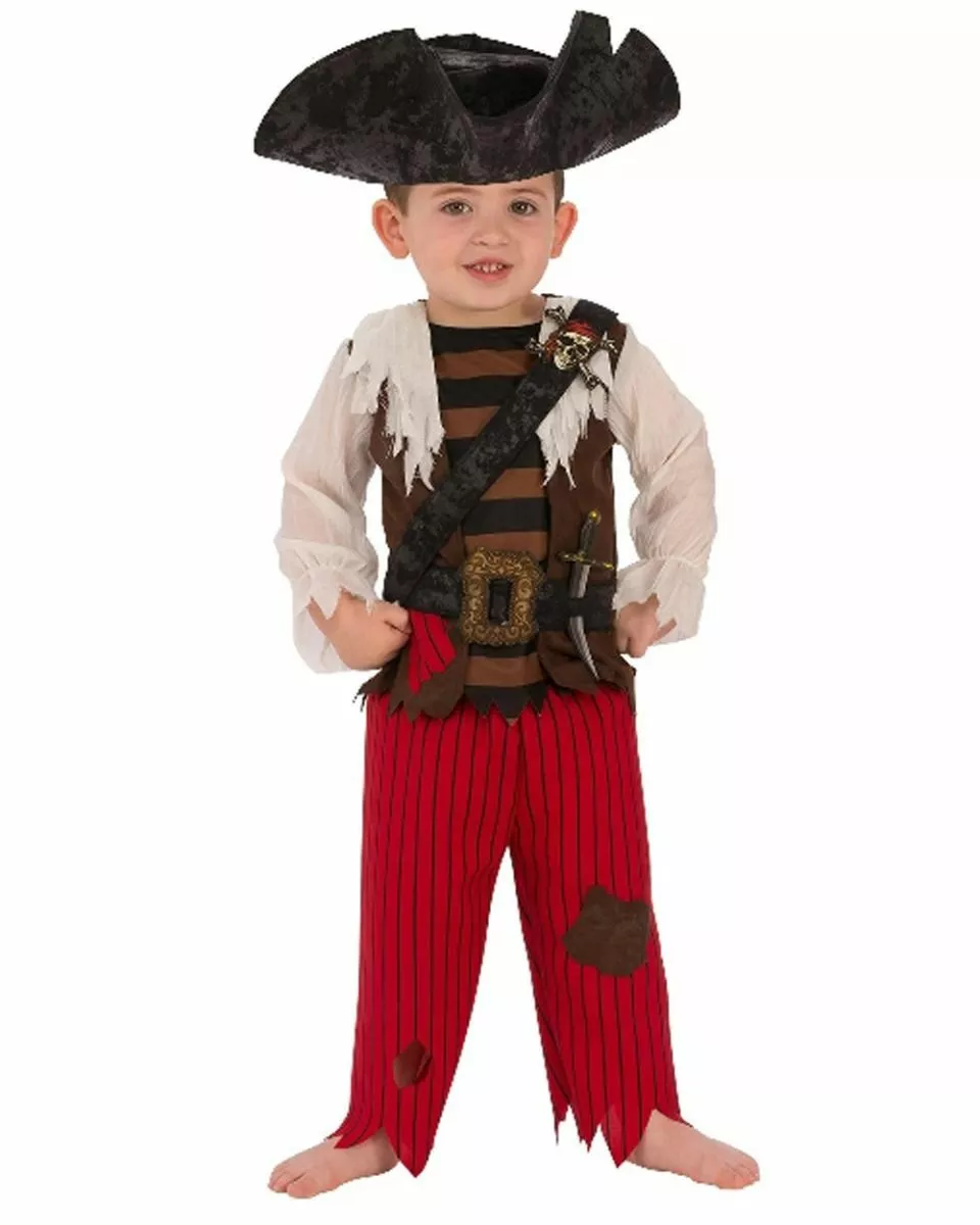 Pirate Matey Toddler Costume 3 Pirate Matey Toddler Costume